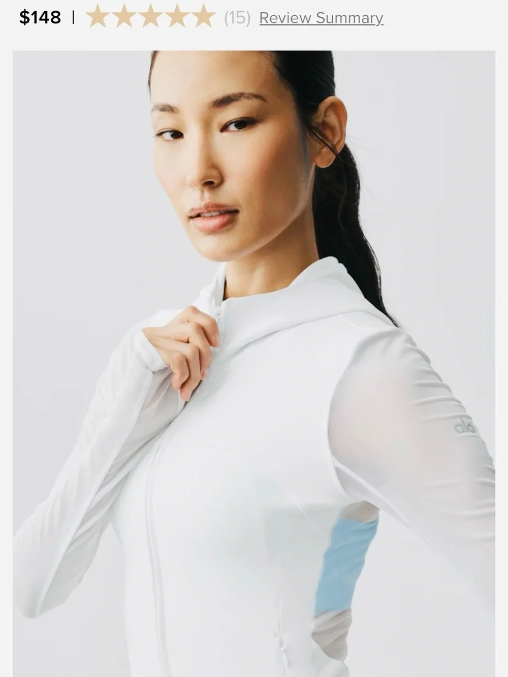 Alo Softsculpt Superset Full Zip Jacket